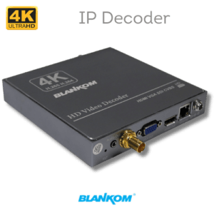 4K IP Decoder with Mosaic Viewer | HDD-275/HDD-275H 34 BLANKOM HDD-275 IPTV Decoder and Mosaic Viewer