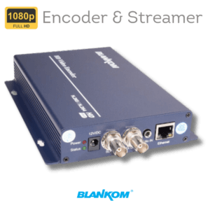 SDI to IP Encoder & Streamer | SDE-265 30 BLANKOM SDE-265 Full HD IP Encoder Streamer