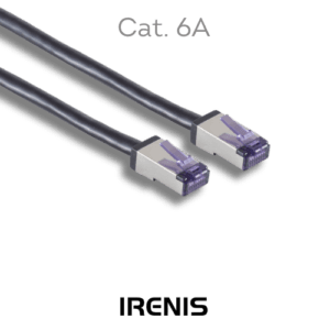 IRENIS Cat 6A S/FTP Patch Cord, Super Flexible | CAT6-6000 30 IRENIS Cat 6A S/FTP Ethernet Patch cord Super Flexible CAT6-6000