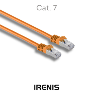 IRENIS Cat.7 S/FTP Patch Cord, 26 AWG | CAT7-1000 15 IRENIS Cat 7 S/FTP Ethernet Patch cord cable CAT7-1000