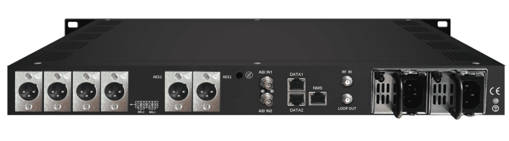 BLANKOM IRA-3000 back panel (with redundant power supply)