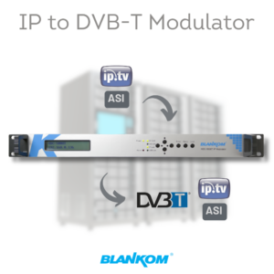 IP to DVB-T (COFDM) Modulator | HDC-5008T 3 BLANKOM HDC-5008T IP to DVB-T Modulator pictogram