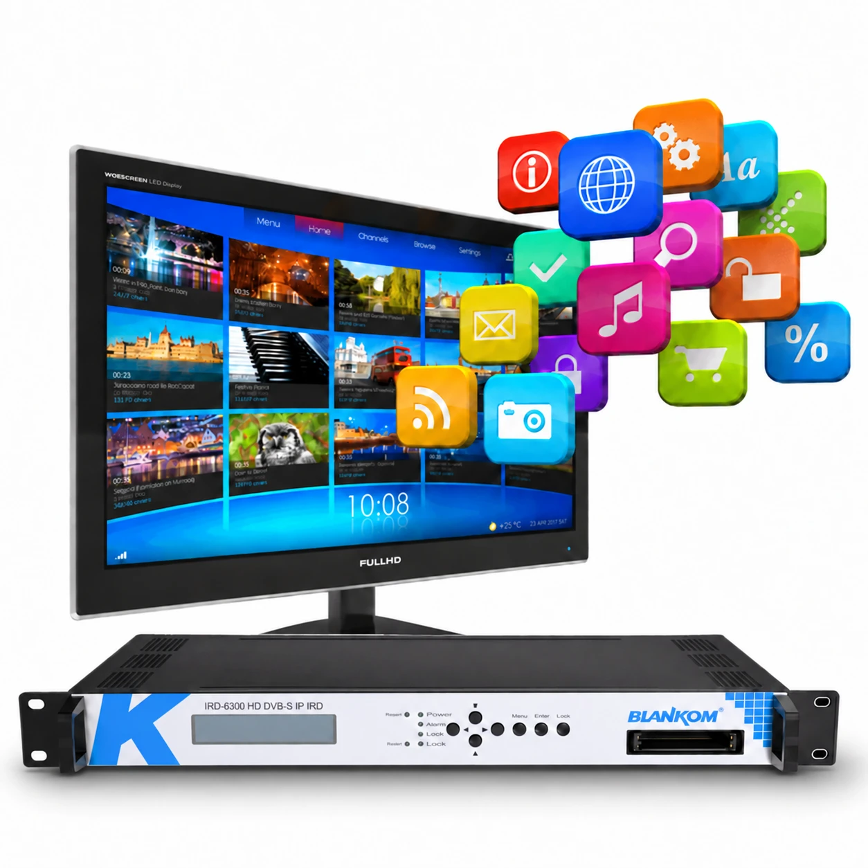 Home – BLANKOM (new) 5 BLANKOM IPTV headend equipment and television service interface